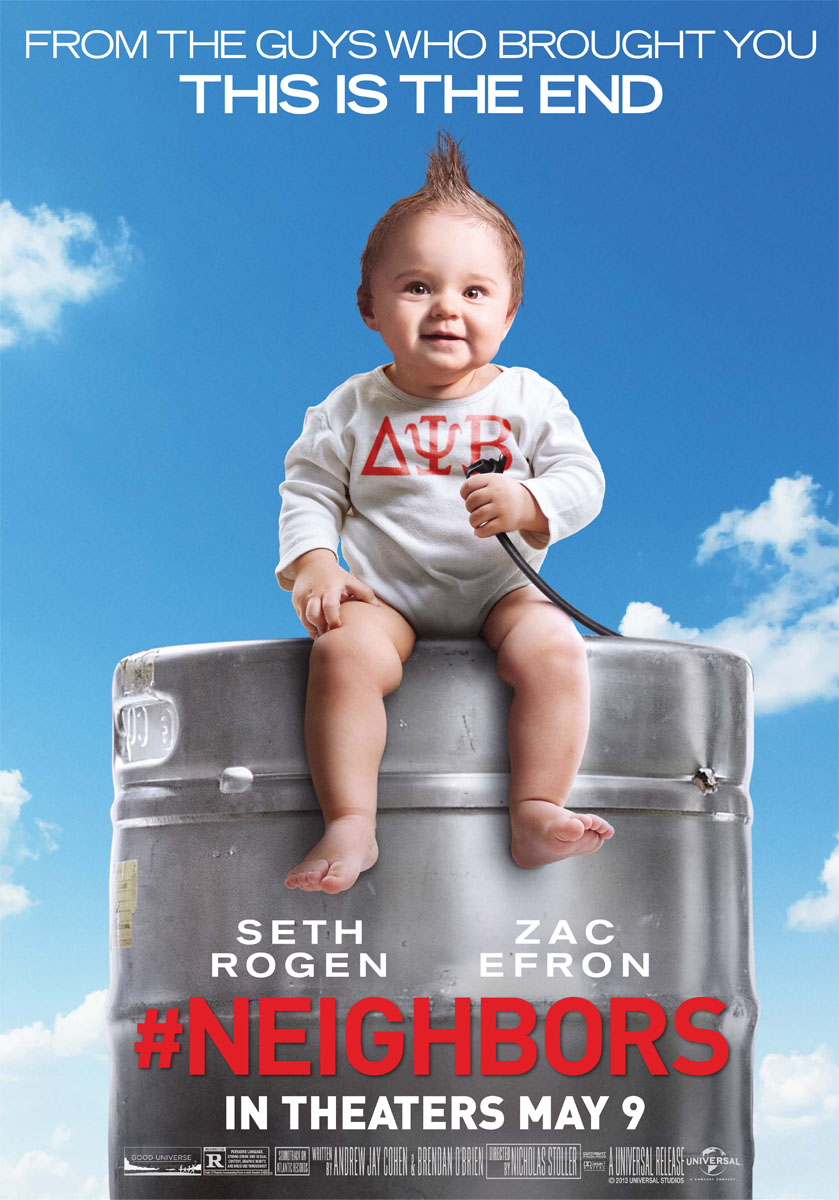 Neighbors Movie Seth Rogen Rose Bryne Baby Interview